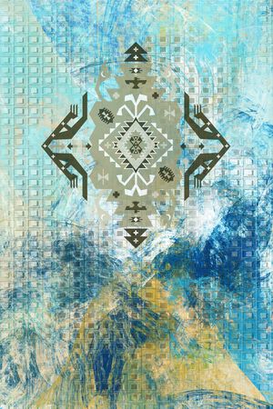 民族风印花华亿平台图片