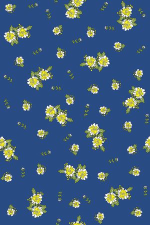 小碎花印花华亿平台图片