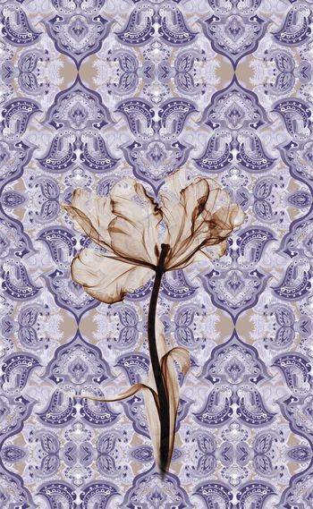 1075353-华丽朦胧民族风花朵