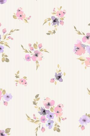 小碎花印花华亿平台图片