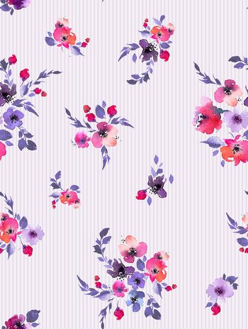 小碎花印花华亿平台图片