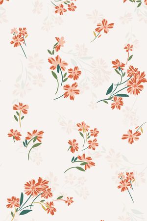 小碎花印花华亿平台图片