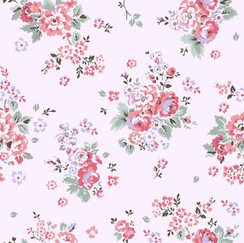 小碎花印花华亿平台图片