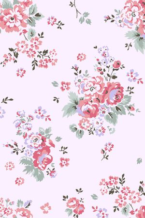 小碎花印花华亿平台图片