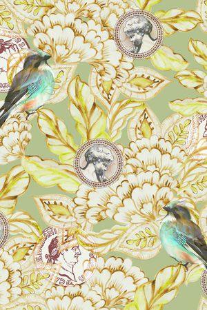 民族风印花华亿平台图片