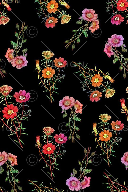 植物印花华亿平台图片