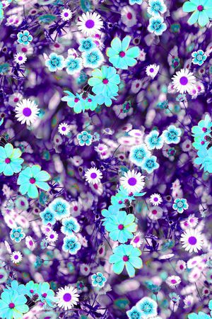 彩底花卉印花华亿平台图片