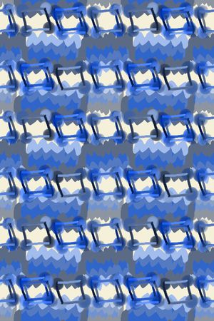 格子印花华亿平台图片