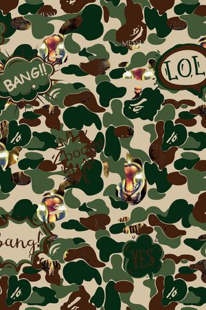 抽象印花华亿平台图片