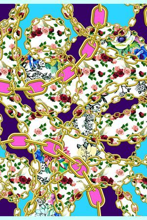 链条印花华亿平台图片