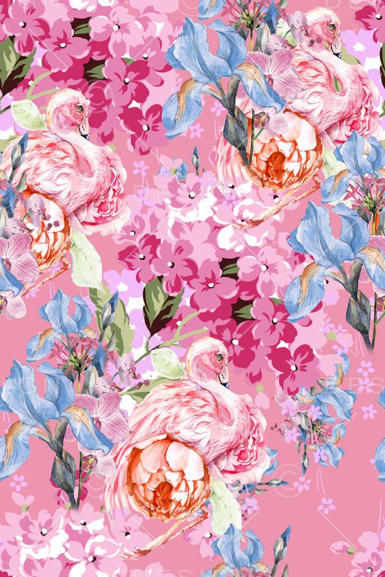 动物花卉印花华亿平台图片