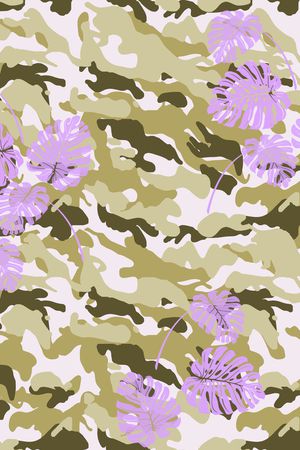 植物印花华亿平台图片