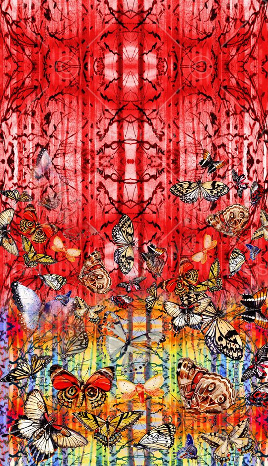 民族风印花华亿平台图片