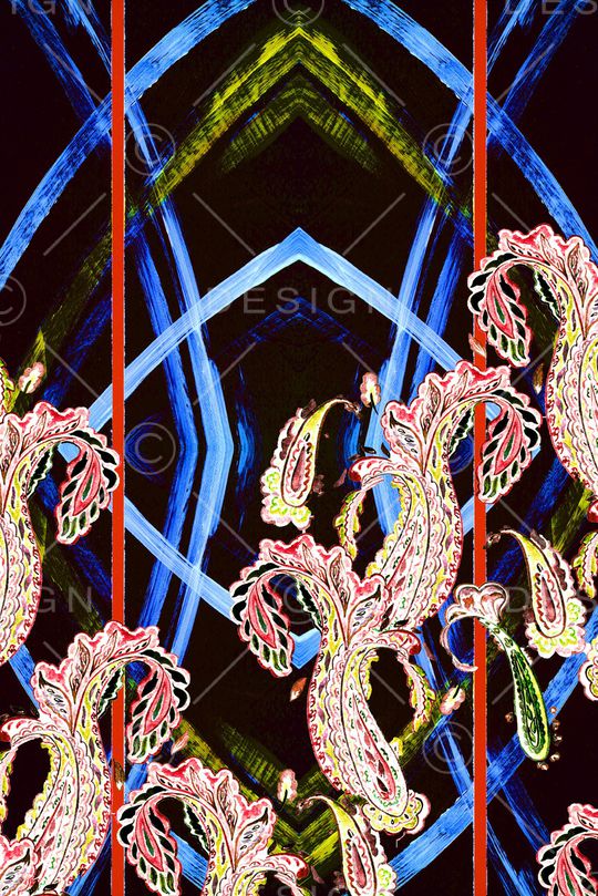 民族风印花华亿平台图片