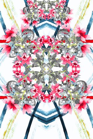 民族风印花华亿平台图片