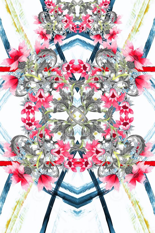 民族风印花华亿平台图片