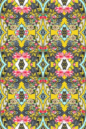 民族风印花华亿平台图片