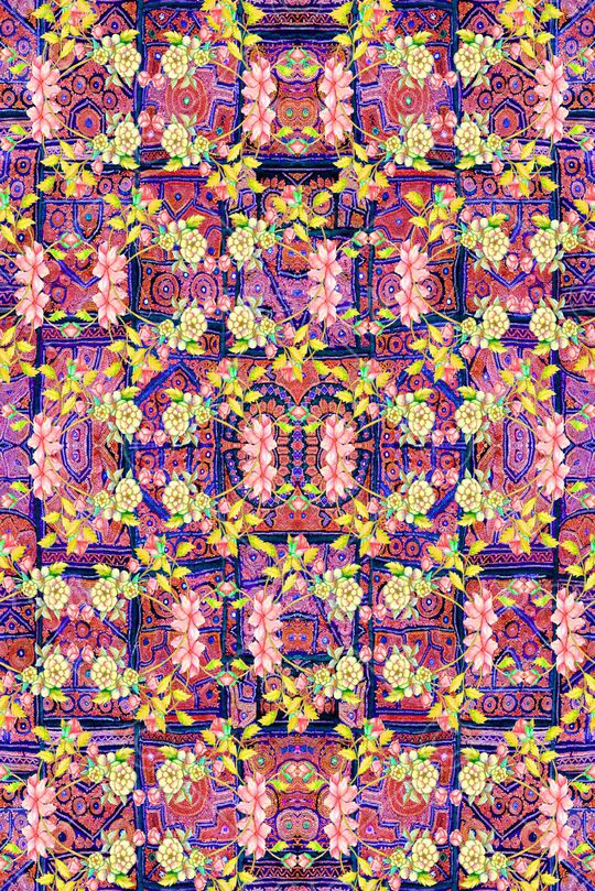 民族风印花华亿平台图片