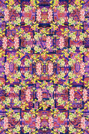 民族风印花华亿平台图片