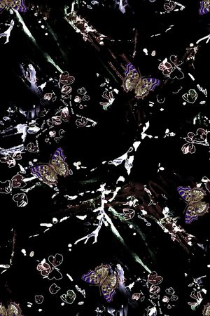 抽象印花华亿平台图片