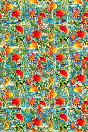 民族风印花华亿平台图片