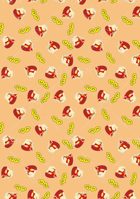 中国风印花华亿平台图片