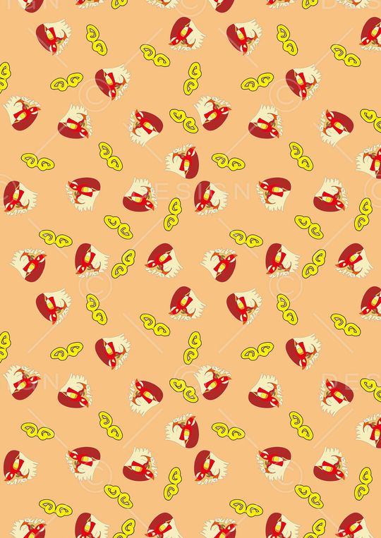 中国风印花华亿平台图片