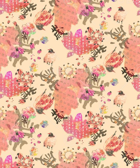 绘画印花华亿平台图片