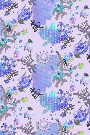 绘画印花华亿平台图片