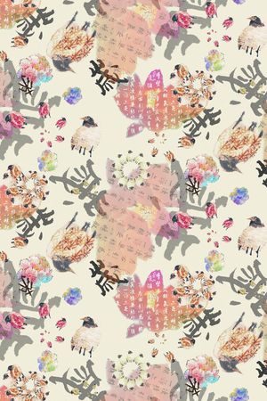 绘画印花华亿平台图片