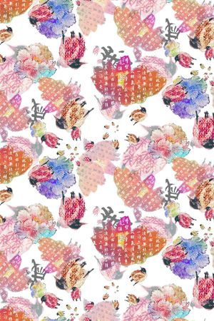 绘画印花华亿平台图片