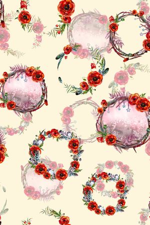 圆盘印花华亿平台图片