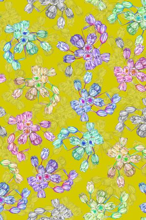 郁金香印花华亿平台图片