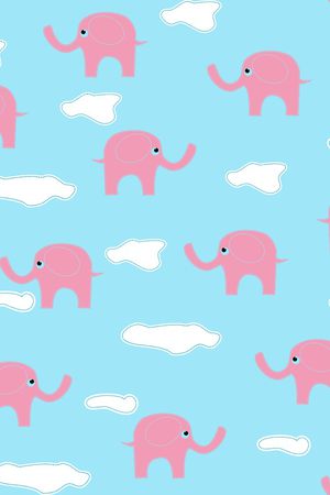 卡通动物印花华亿平台图片