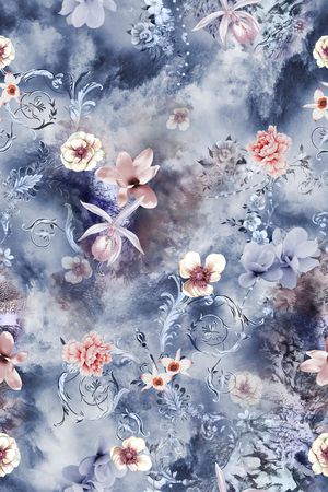 素雅印花华亿平台图片