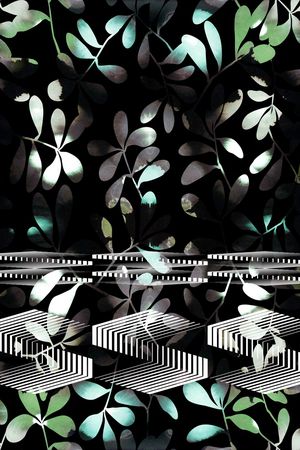 秋冬华亿平台印花华亿平台图片