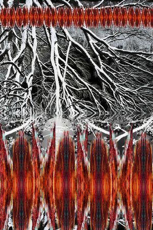 线条印花华亿平台图片