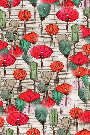 民族风印花华亿平台图片