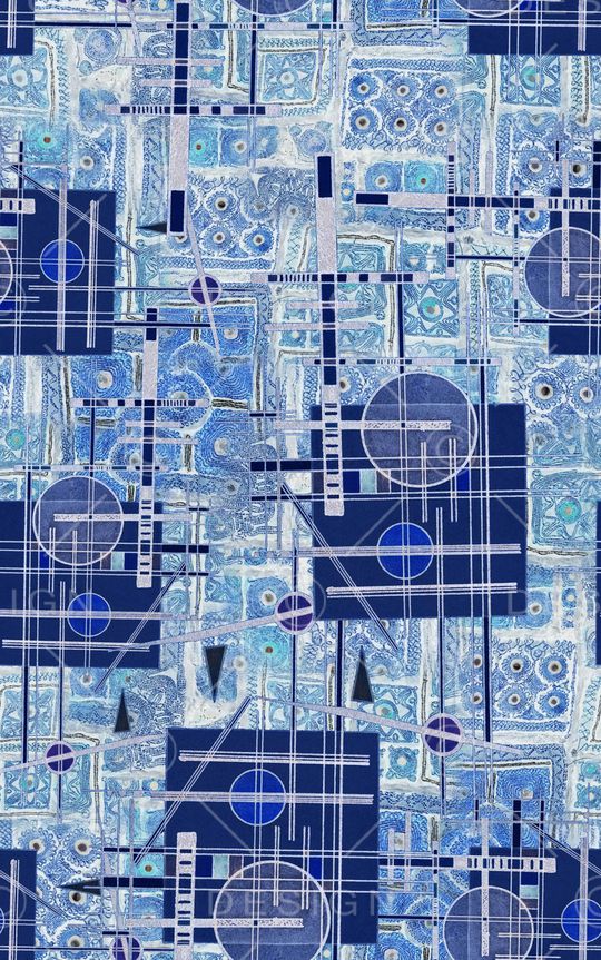 线条印花华亿平台图片