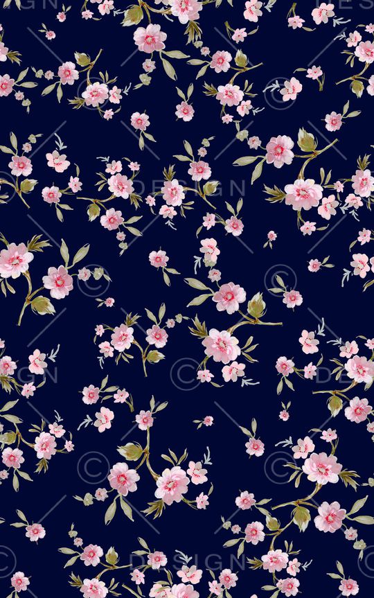 小碎花印花华亿平台图片