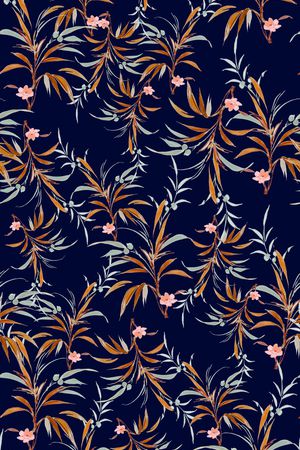 小碎花印花华亿平台图片