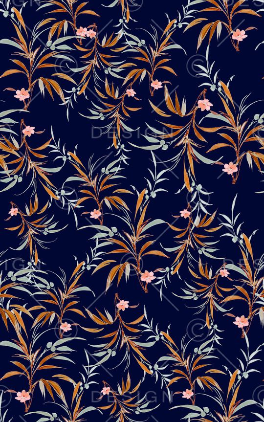 小碎花印花华亿平台图片