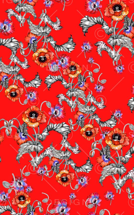 小碎花印花华亿平台图片