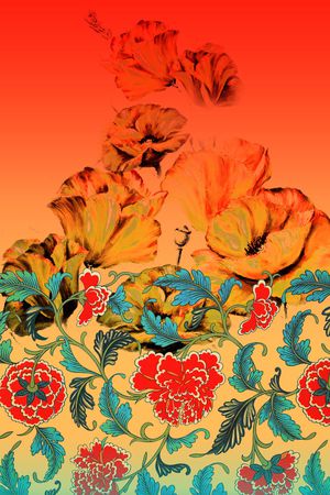 数码华亿平台印花华亿平台图片