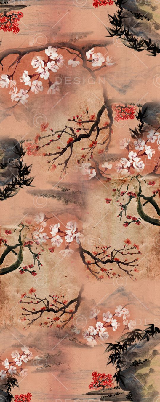 中国风印花华亿平台图片