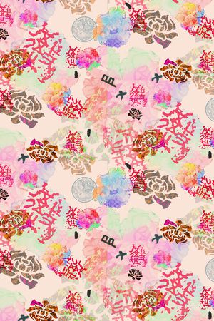 中国风印花华亿平台图片