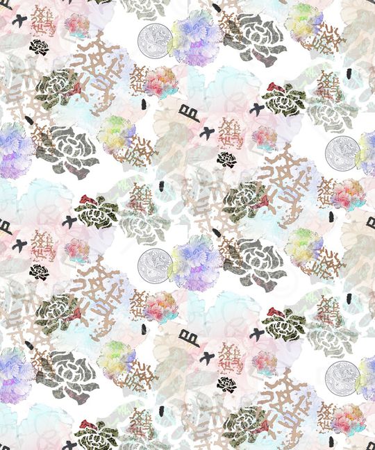 中国风印花华亿平台图片