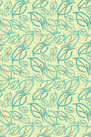 绿植树叶印花华亿平台图片