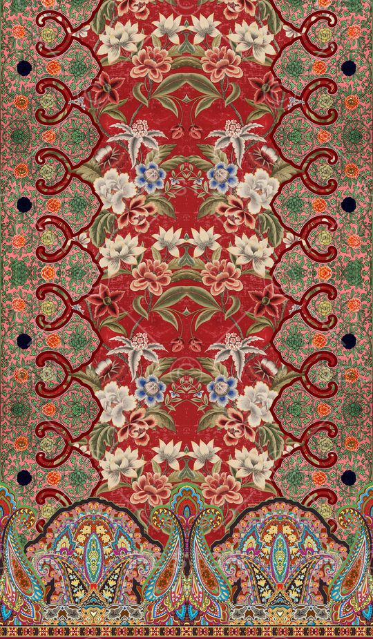 民族风印花华亿平台图片