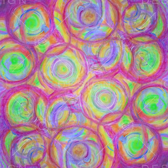 手绘花卉印花华亿平台图片